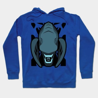 Xenomorph Head Simplified Hoodie